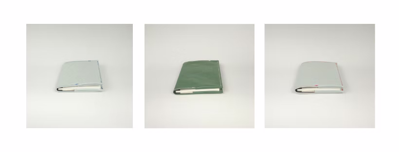 the samples of the collaboration of mimycri with 18hoch2 and the book